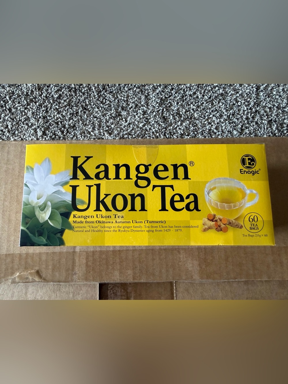 Kangen Ukon Tea - Yellow Turmeric Tea